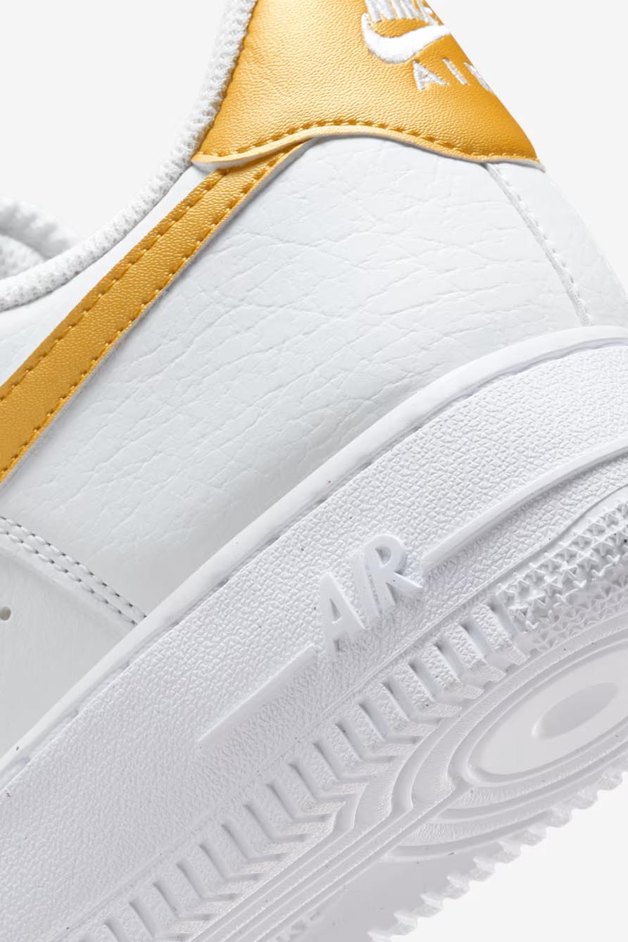 Air Force 1 '07 Next Nature Sneaker - White + Metallic Gold