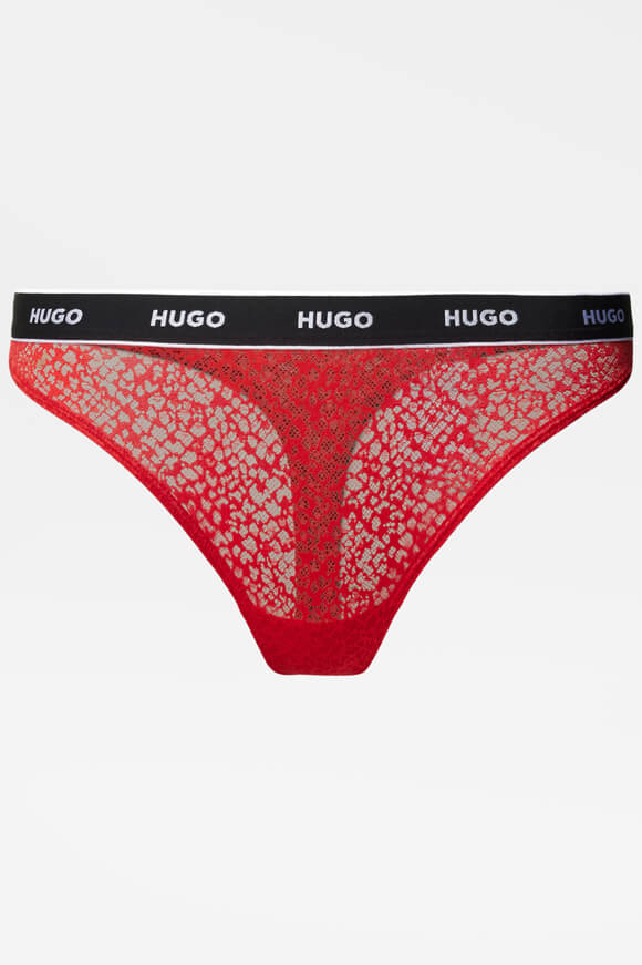 String en dentelle - Bright Red