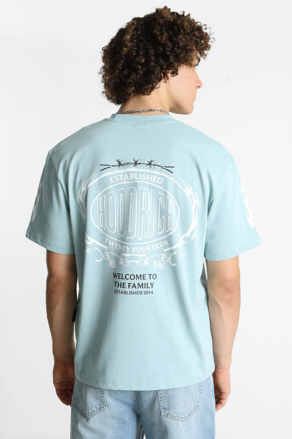 T-Shirt ample - Sterling Blue