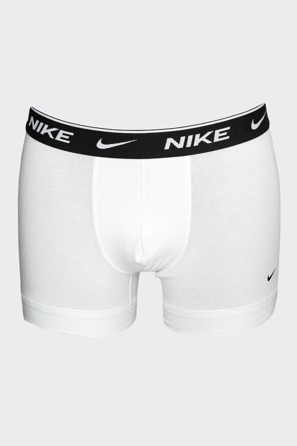 Dreierpack Boxershorts - Weiss + Schwarz + Grau meliert