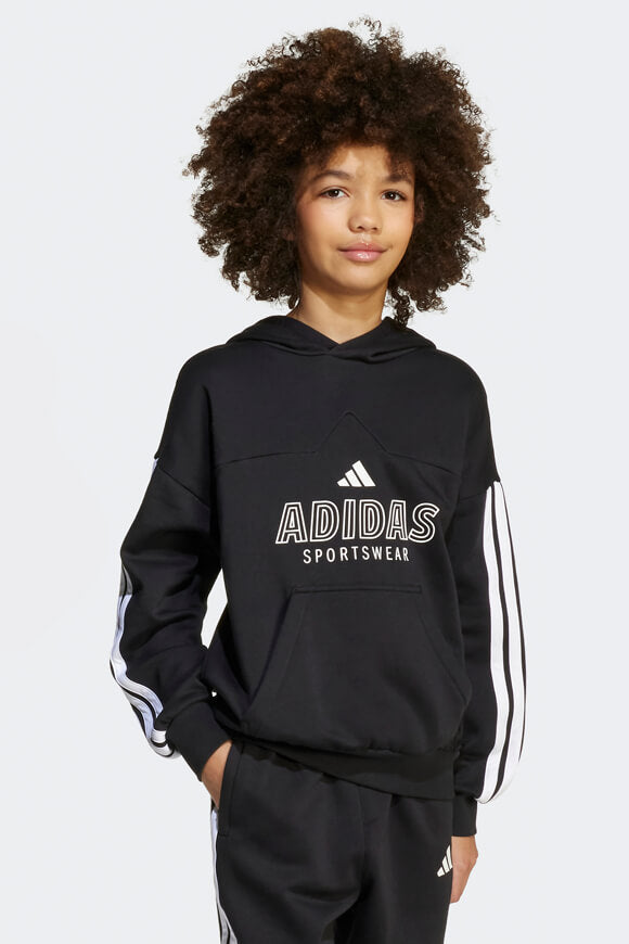 Hooded sweatshirt - Black