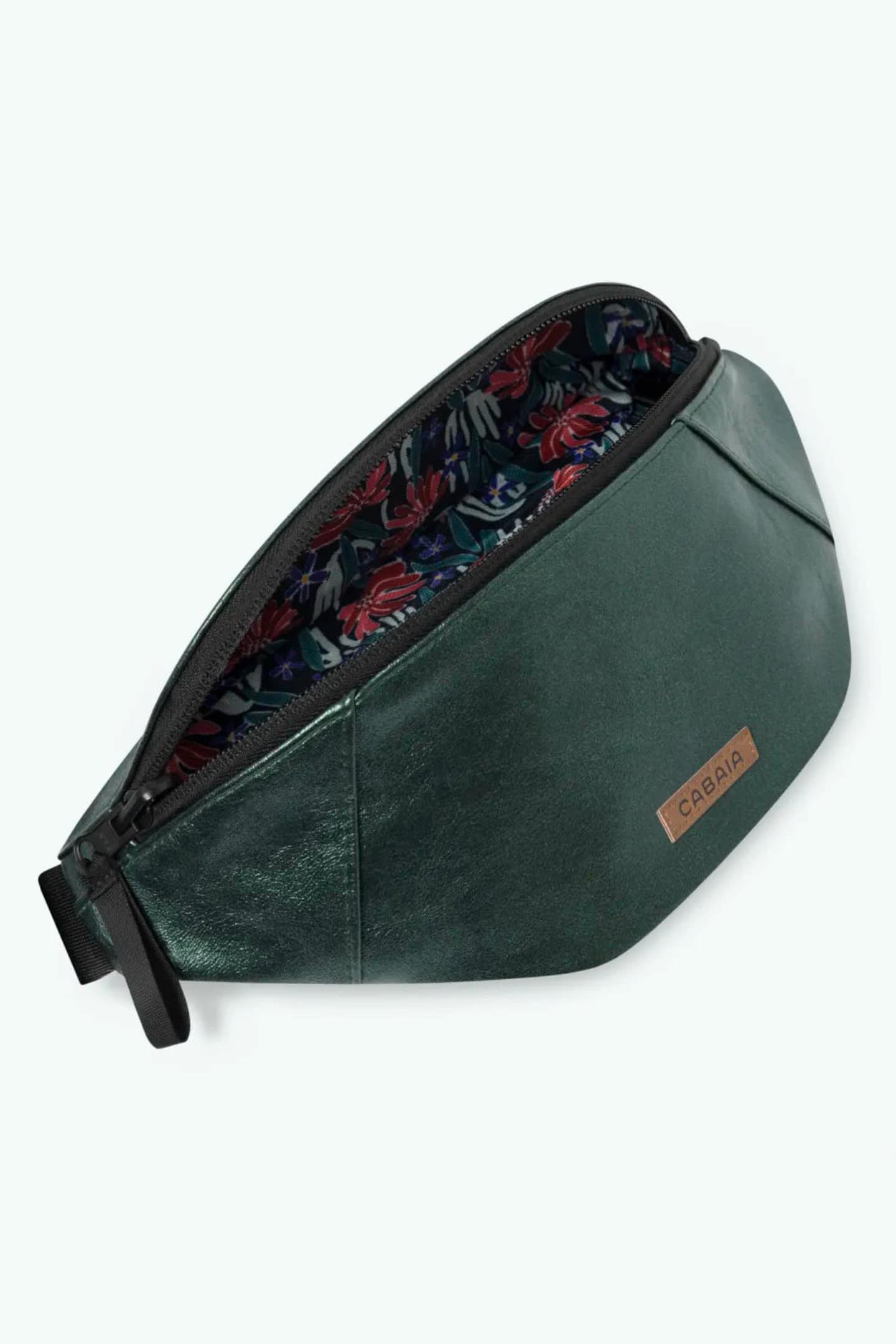 Lucerne Wendbare Bauch / Umhängetasche - Dark Green