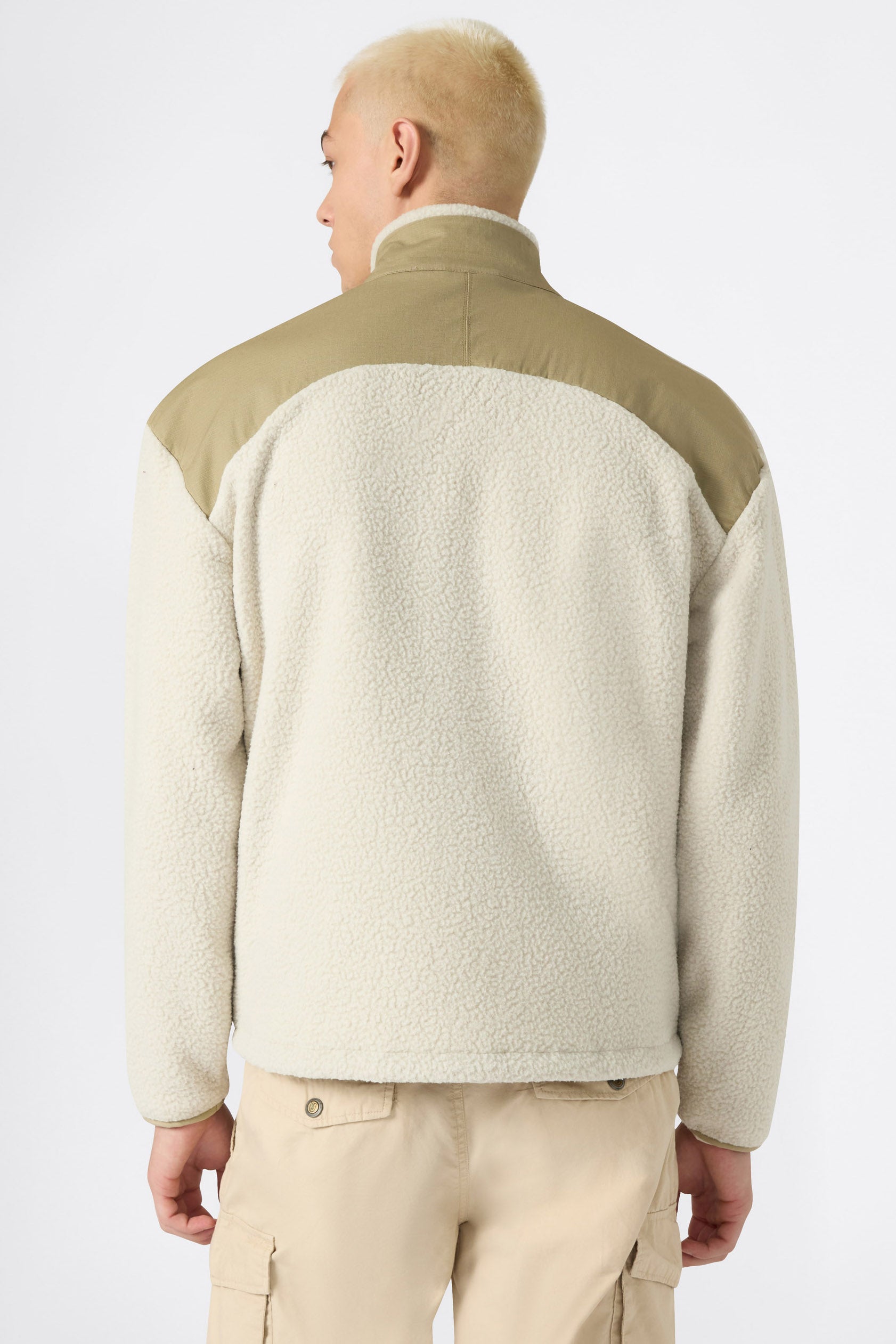 Veste en peluche - Beige
