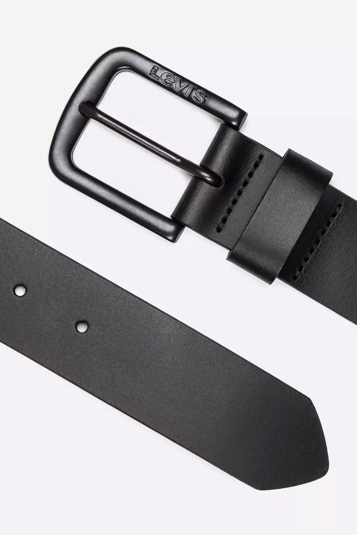Ceinture en cuir - Caviar Black