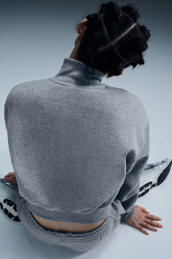 Sportswear Phoenix loose fleece sweatshirt - Grey Heather