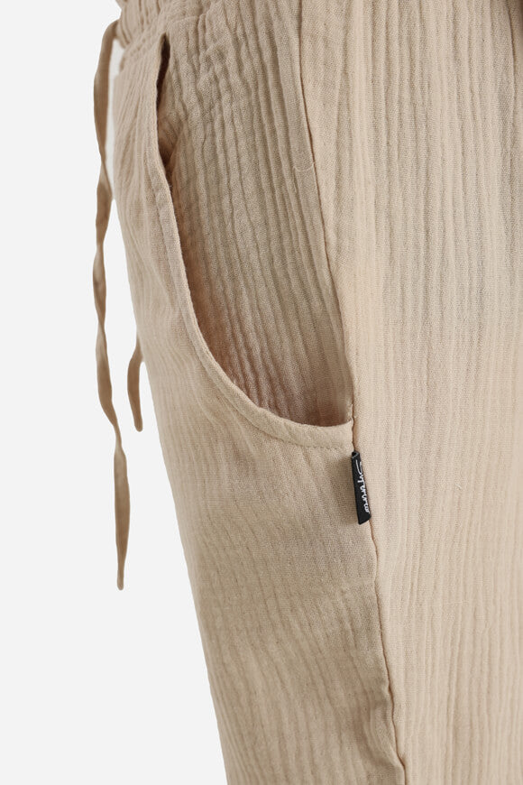 Chiffon trousers - Beige