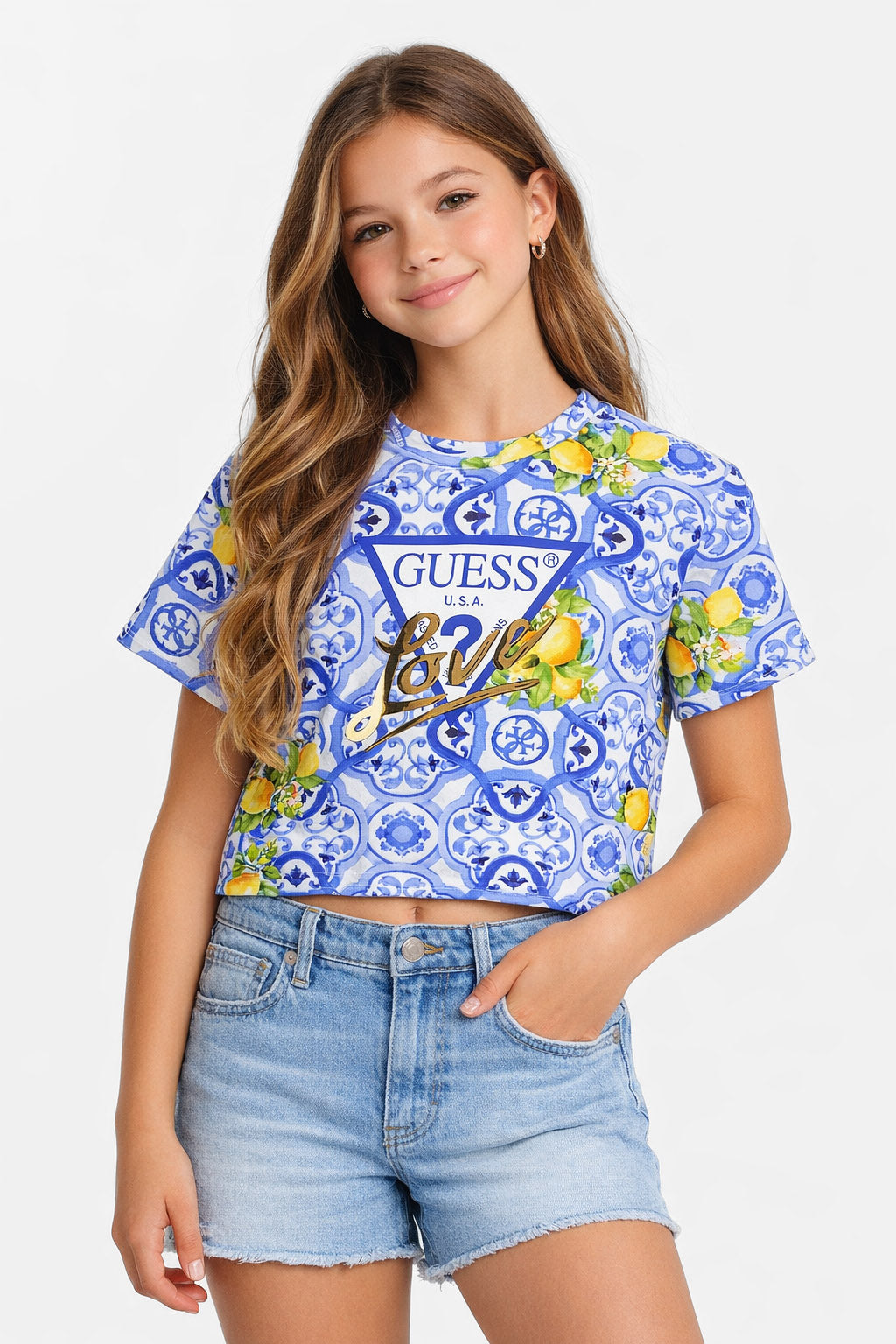 Amalfi Coast t-shirt - Blue