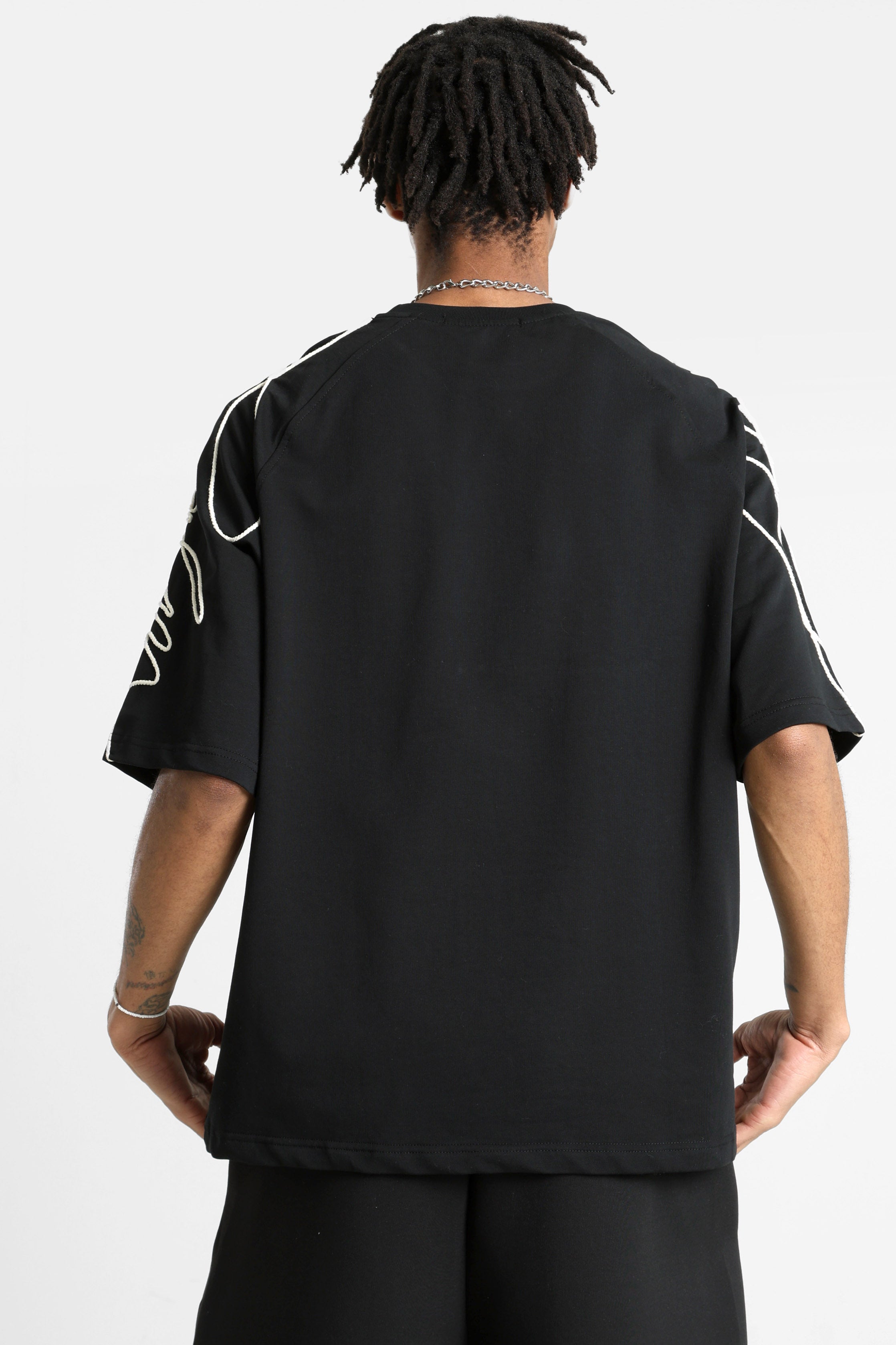 T-Shirt - Black + Offwhite