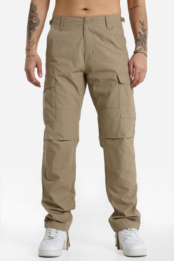 Pantalon d'aviation cargo - Leather Rinsed