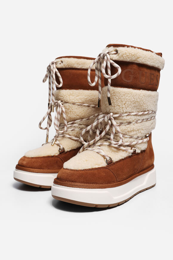 Undelo Plateau Winterstiefel - Ivory