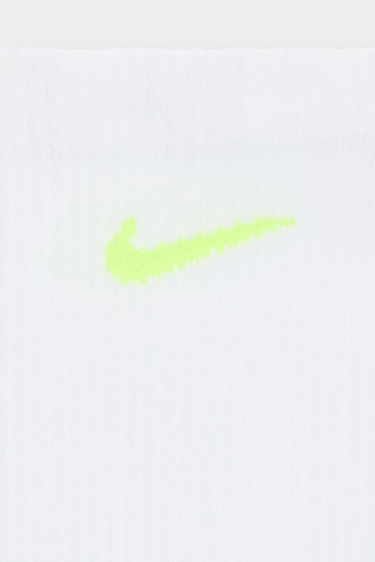 Confezione di sei calzini - Bianco + Multicolore