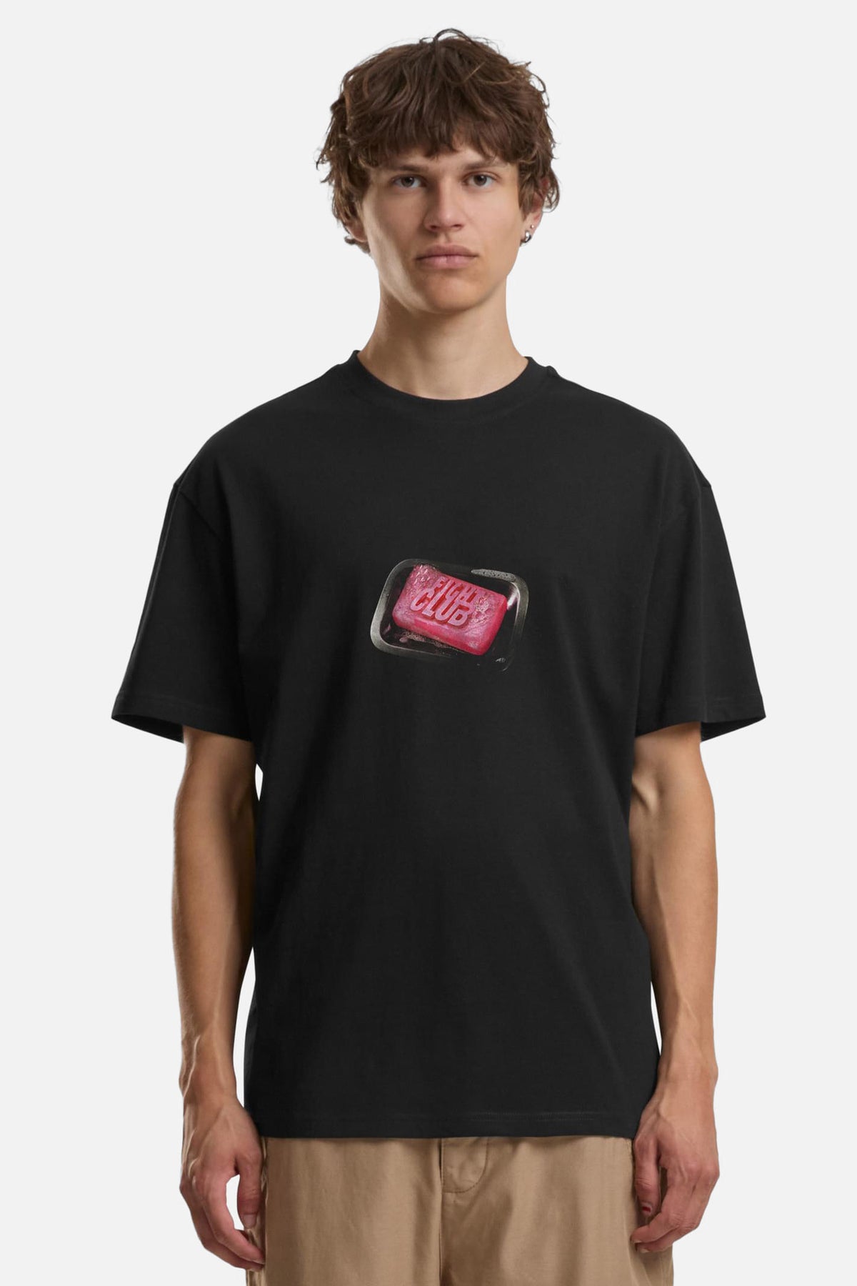 Fight Club Soap Oversize T-Shirt - Black
