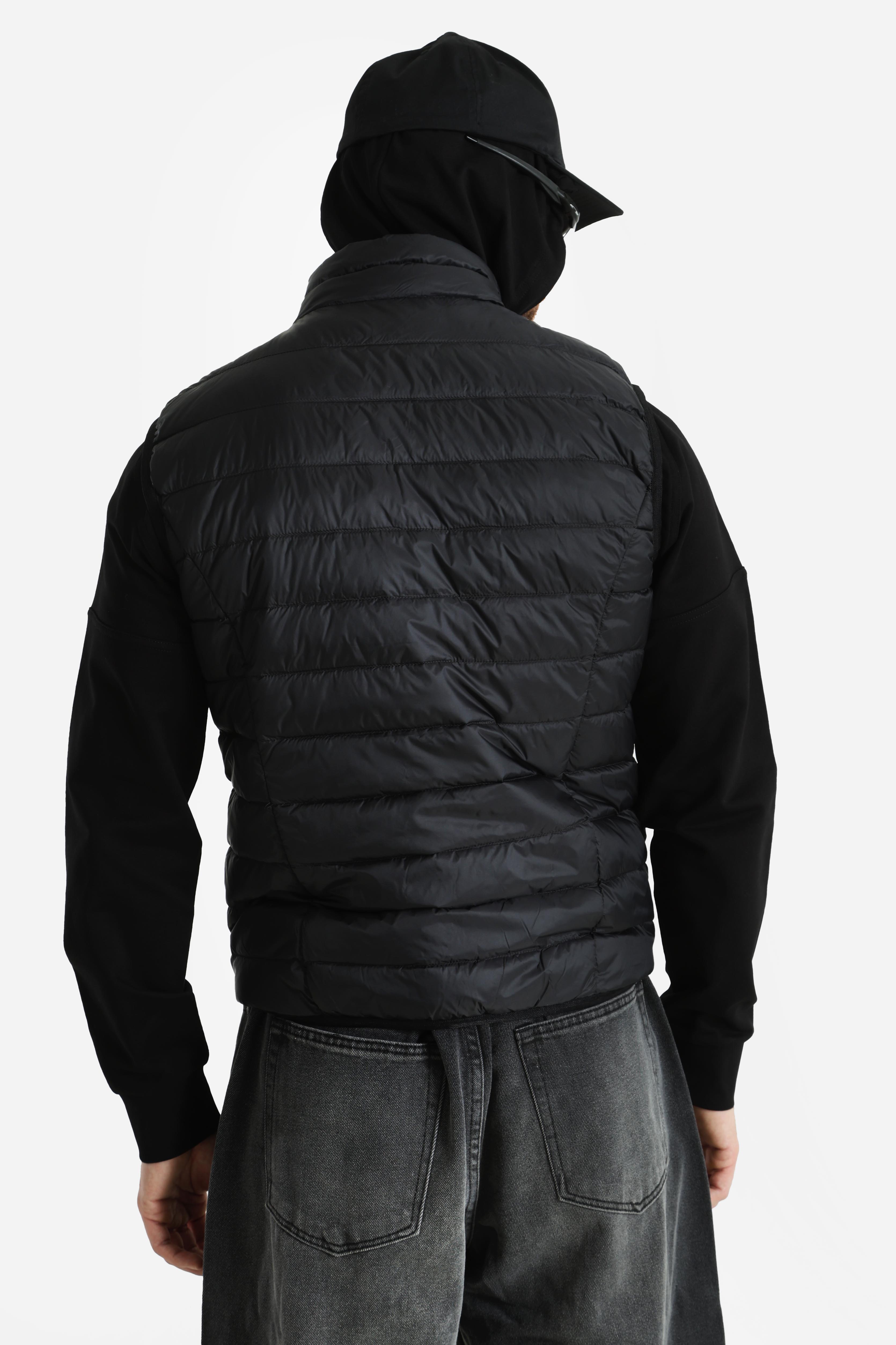 Gesteppte Daunenjacke - Black