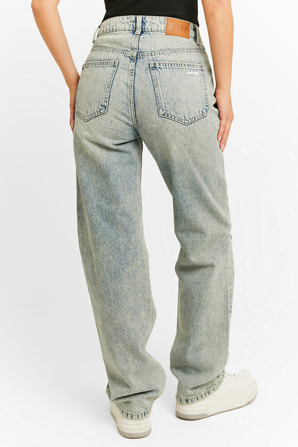 Straight leg jeans - Acid wash blue