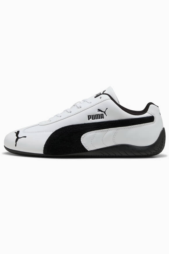 Speedcat Leather sneakers - White + Black