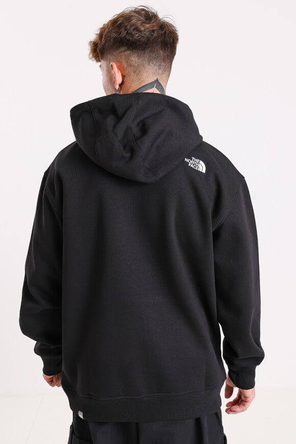 Kapuzensweatshirt - Schwarz