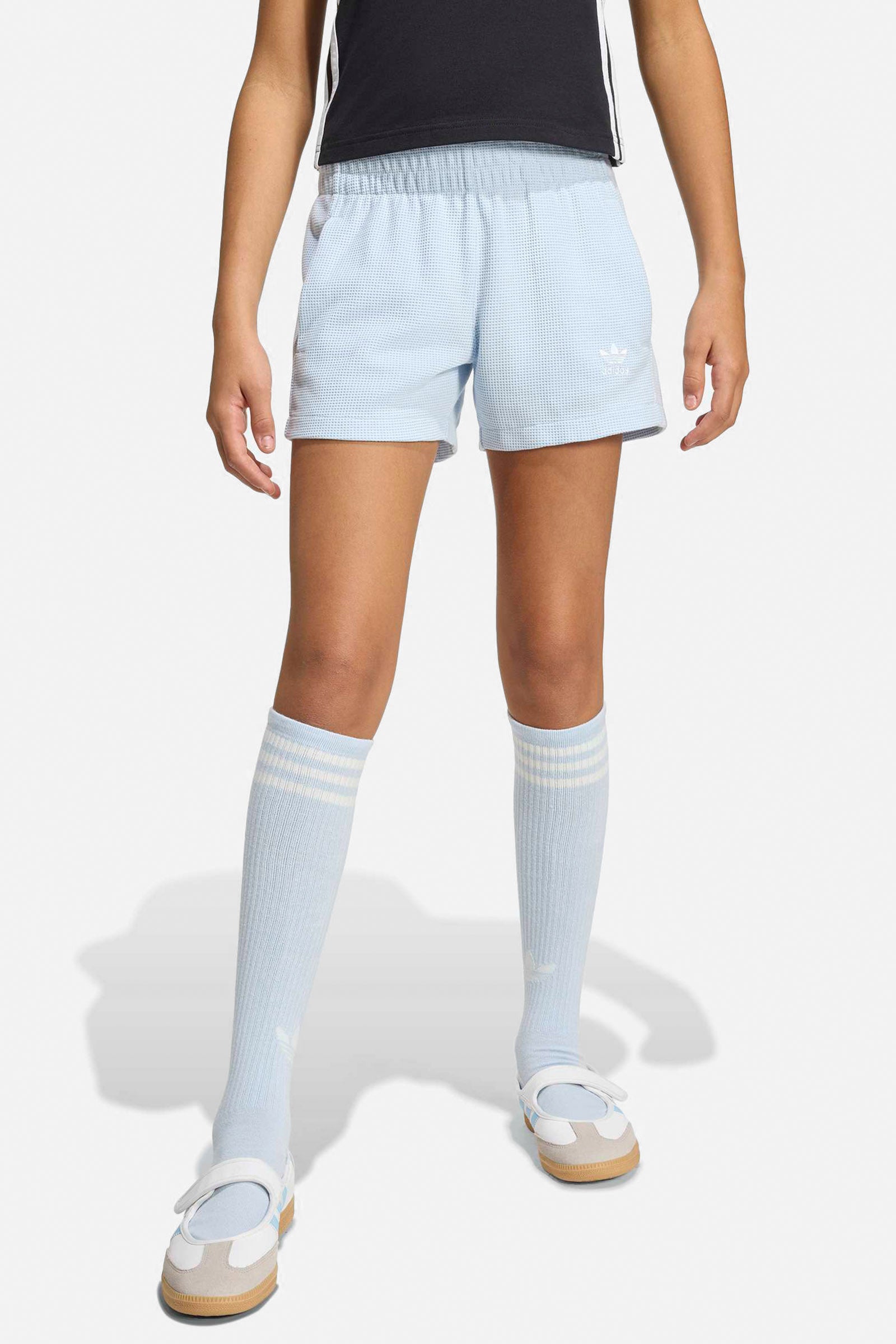 Shorts mit Waffelstruktur - Crystal Sky