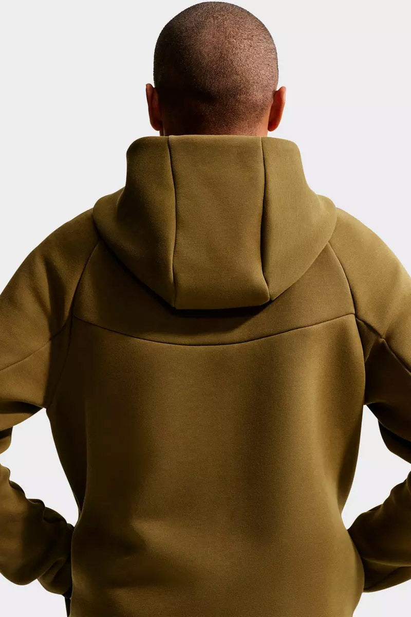 Sportswear Tech Fleece sweat zippé à capuchon - Olive Flak