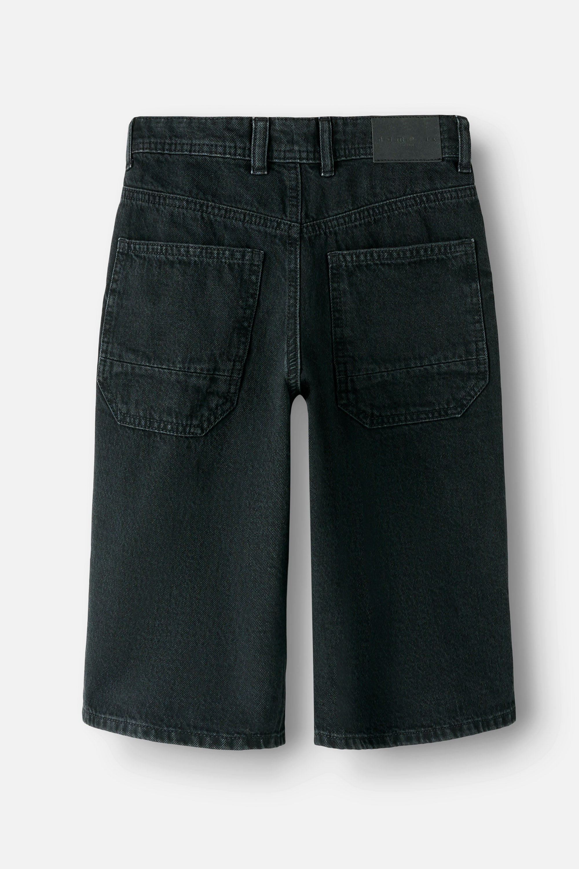 NKMBEN bermuda en jean - Black Washed