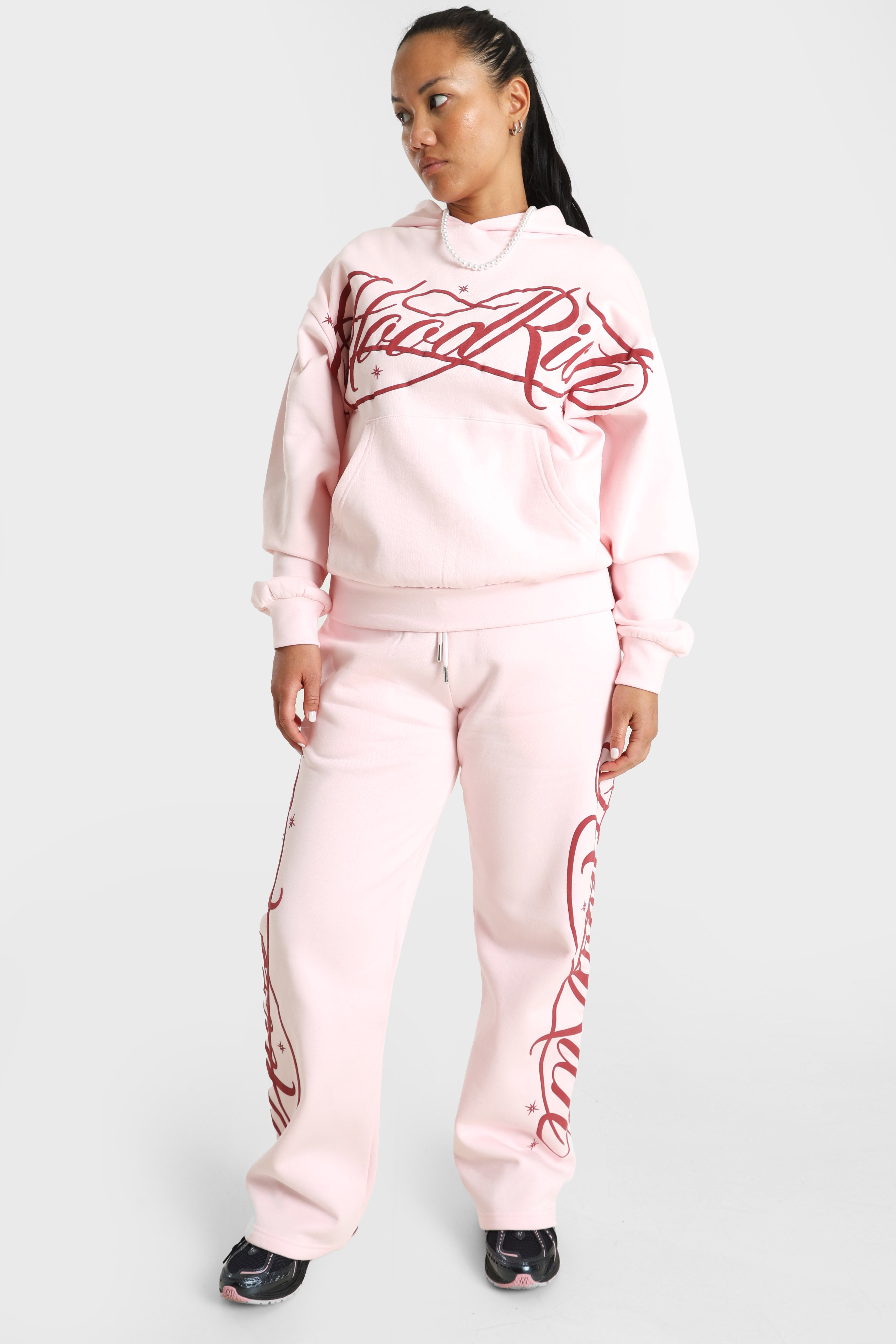 Kapuzensweatshirt - Pink-A-Boo
