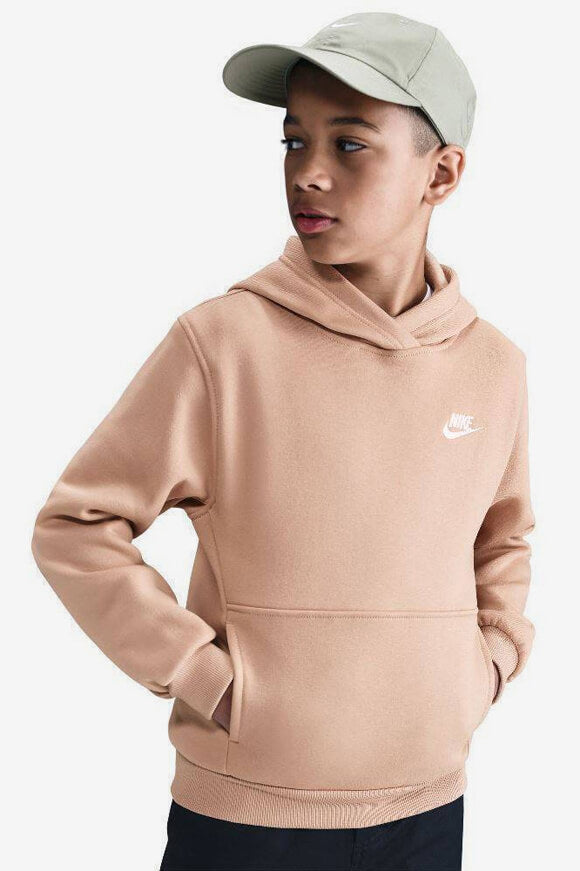 Sweat à capuche Club Fleece - Beige