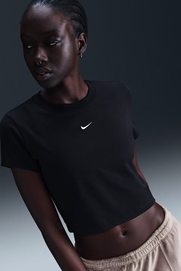 Crop T-Shirt - Black