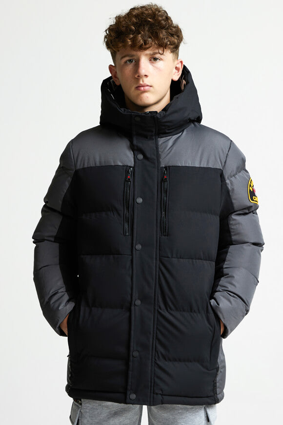 Veste tampon Raffino - Jet Black + Asphalt