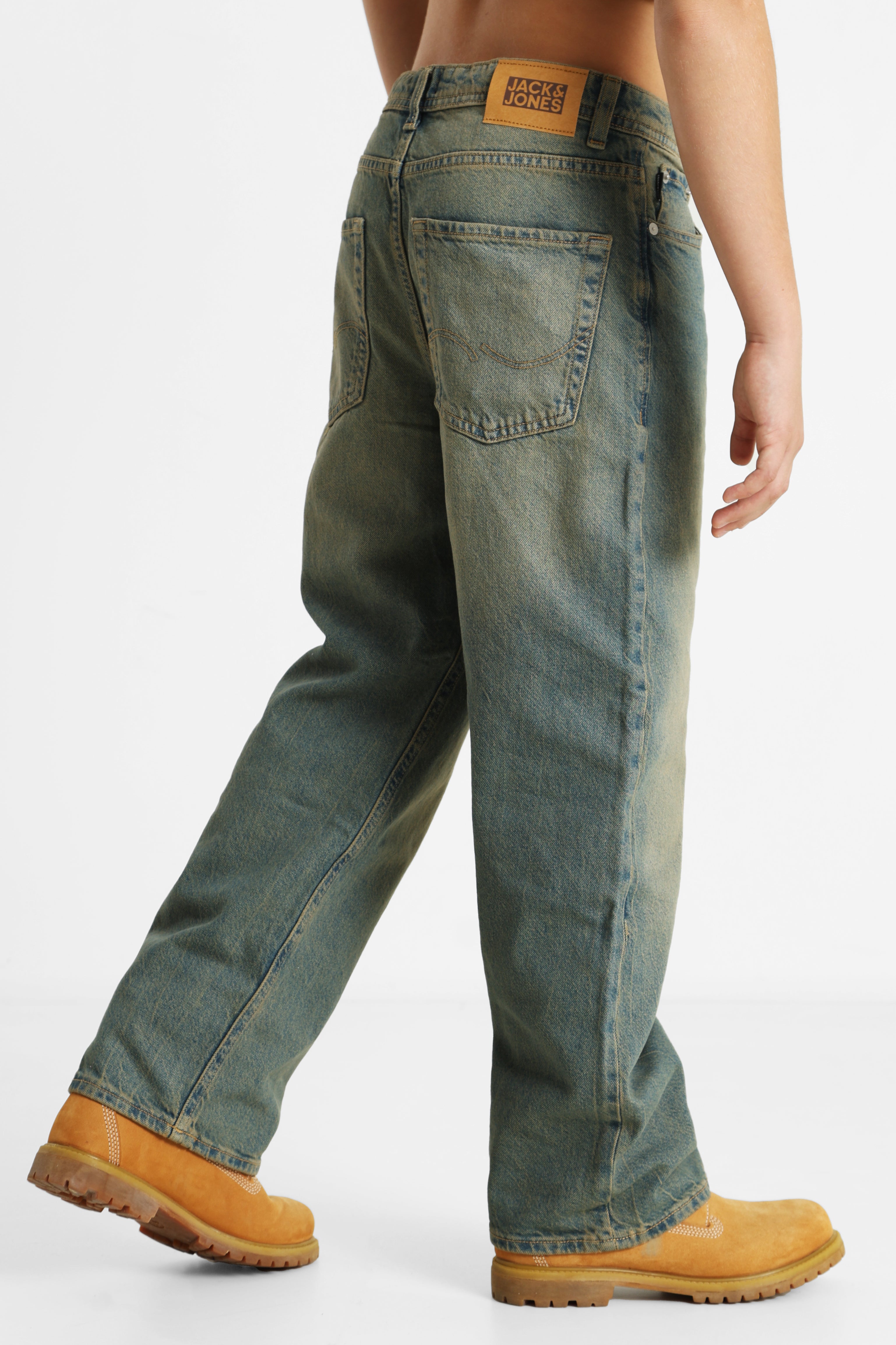 JJIALEX Baggy Fit Jeans - Blue Used