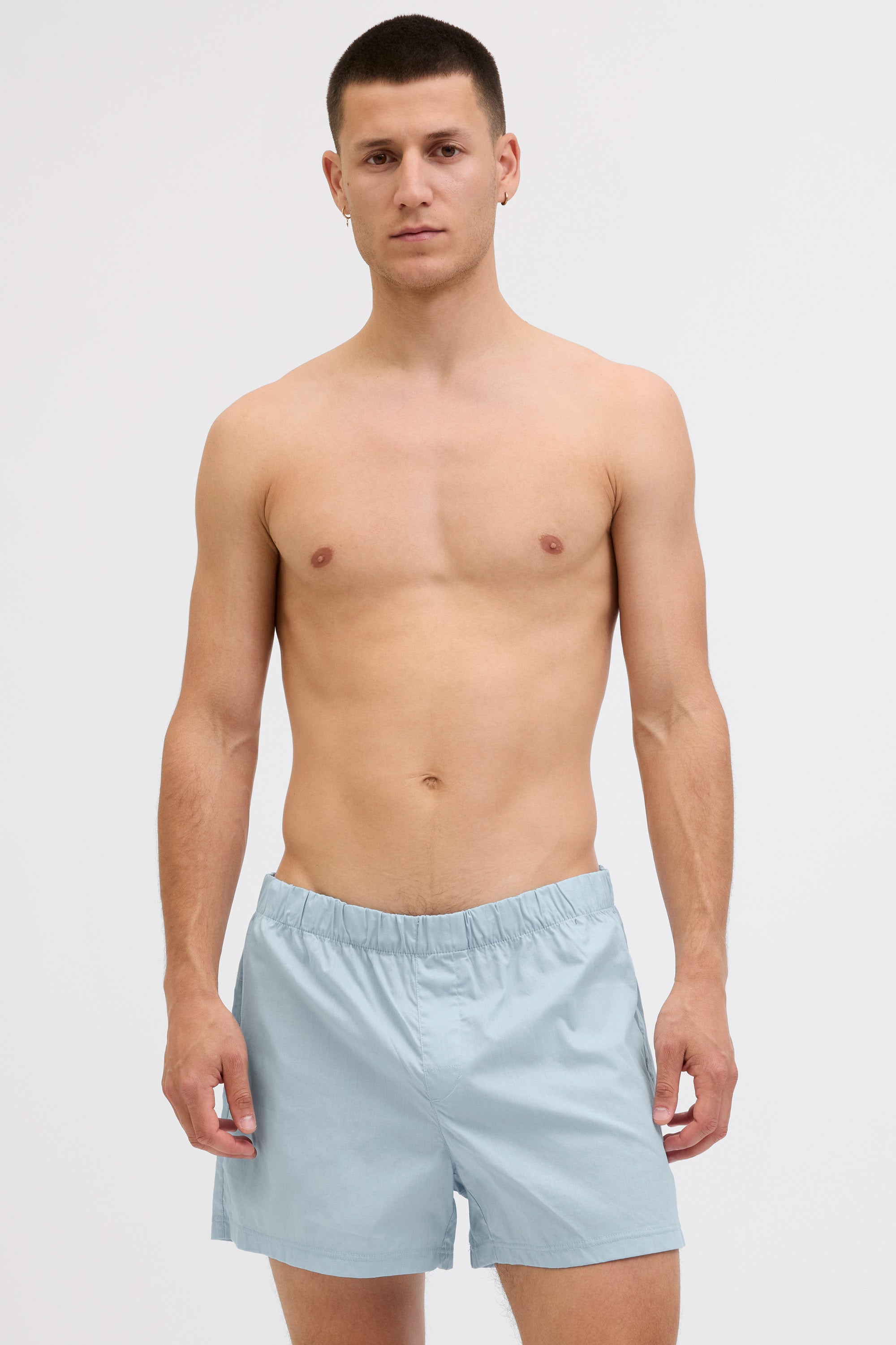 JACMILANO Dreierpack Boxershorts - Chambray Blue