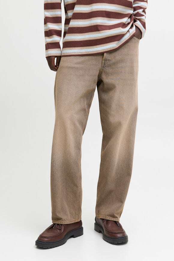 Jeans JJIALEX Baggy Fit L32 - Denim medio marrone