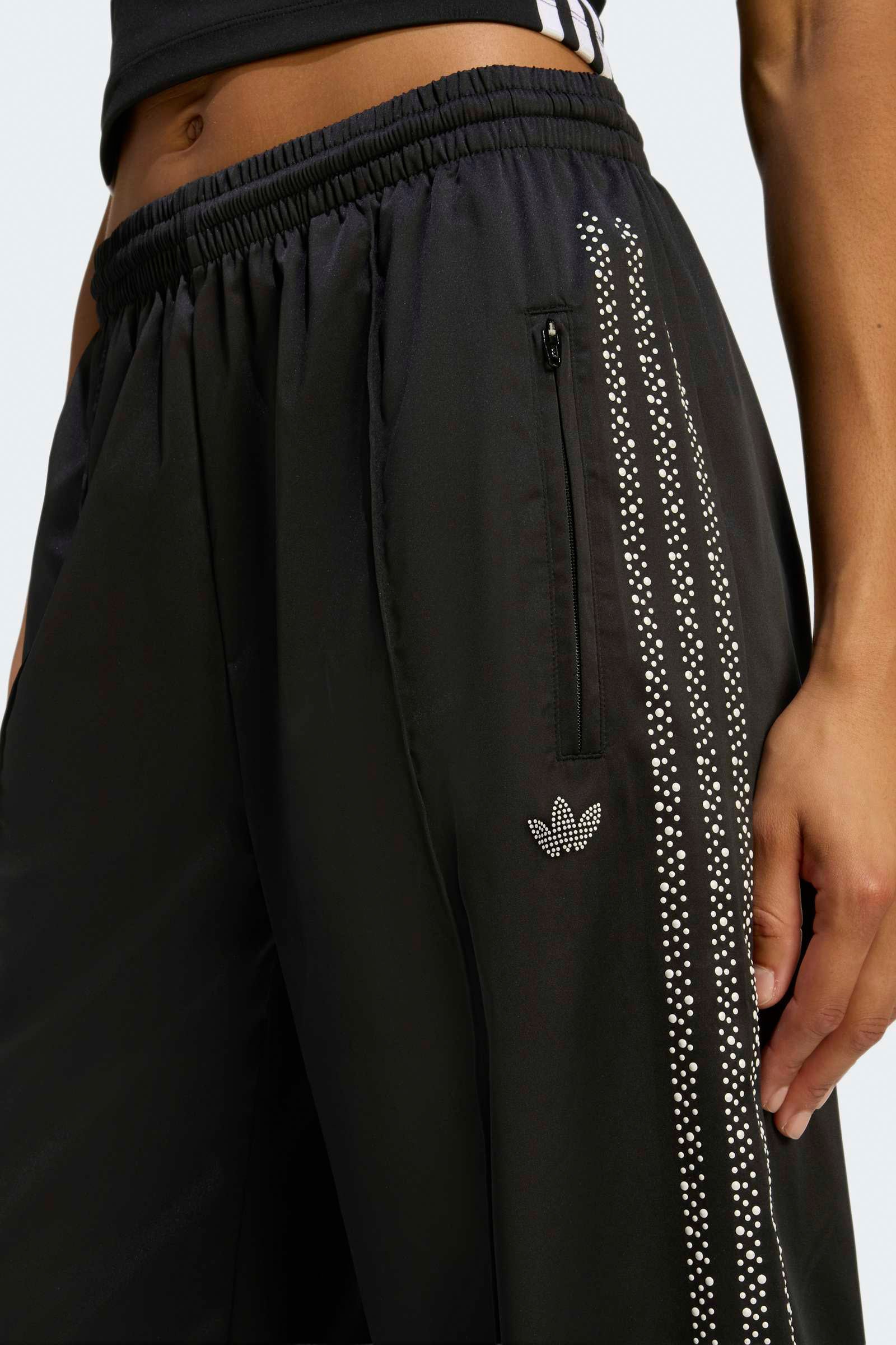 Pearl Firebird pantalon de survêtement satiné - Black