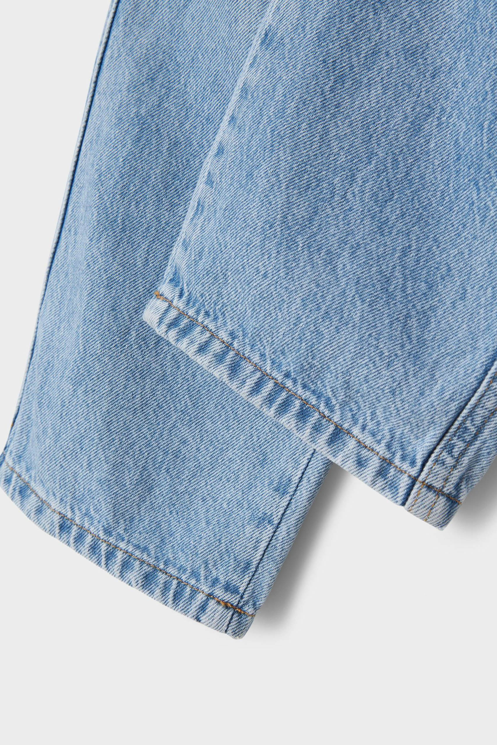 NKMYRAN jean loose fit - Light Blue Denim