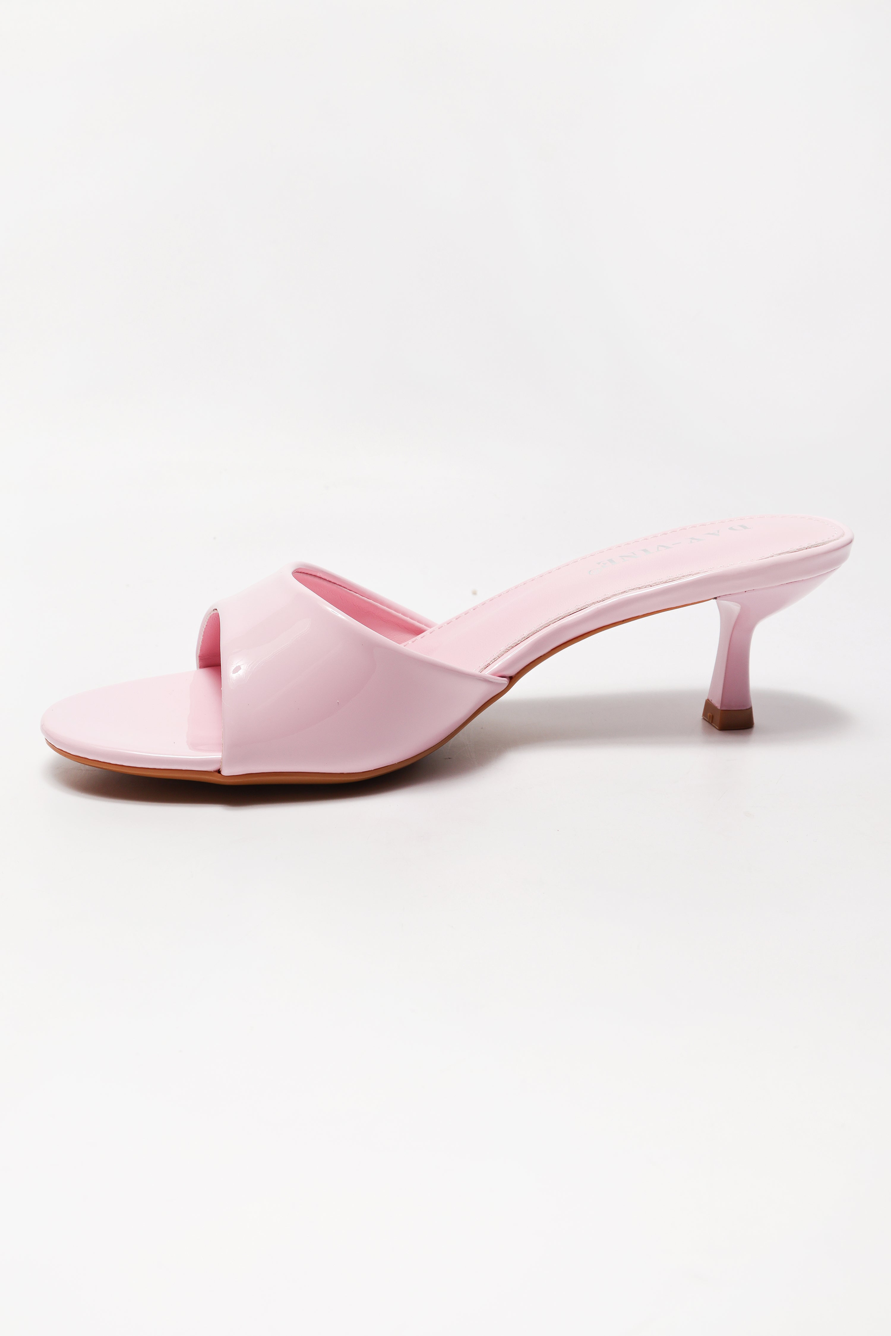 Lack Mules - Light Pink