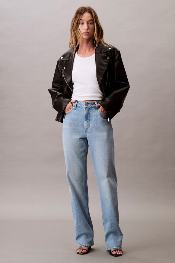 Jeans a gamba dritta L32 - Capo chiaro