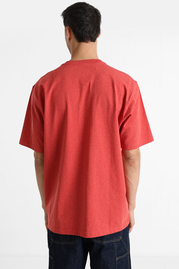 Pocket Oversize T-Shirt - Crabapple Heather