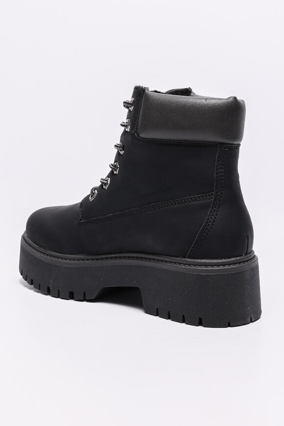 Platform winter ankle boot - Black