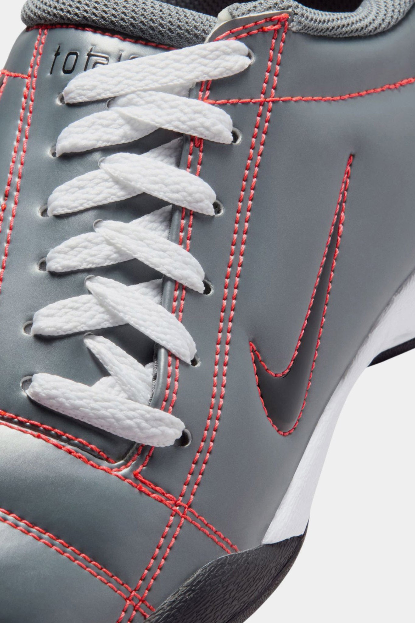 Total 90 Sneaker - Smoke Grey + Bright Crimson + White + Black