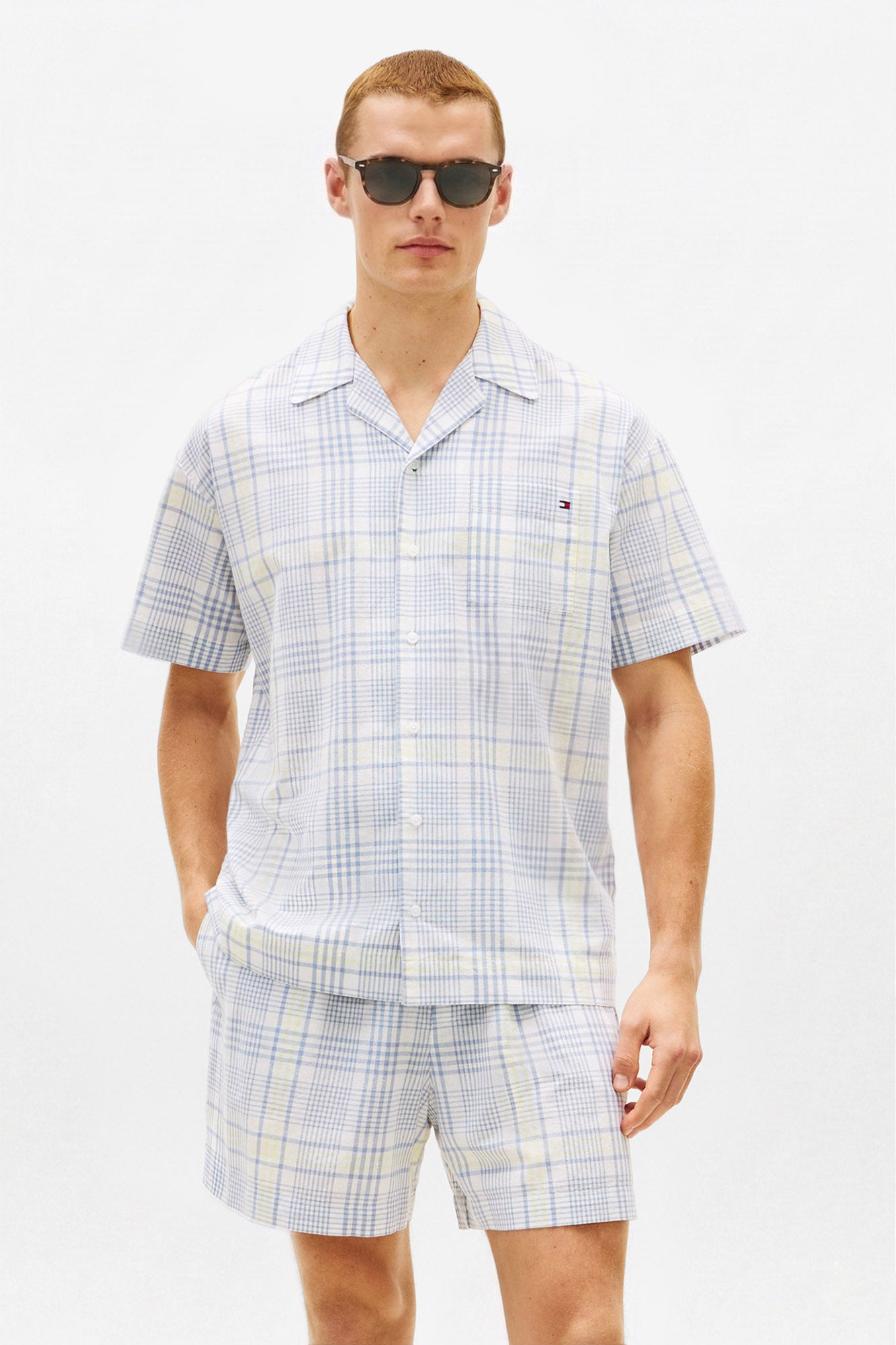 Leinenhemd - Spring Plaid