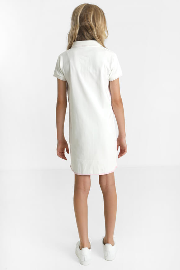 Robe polo - blanc cassé