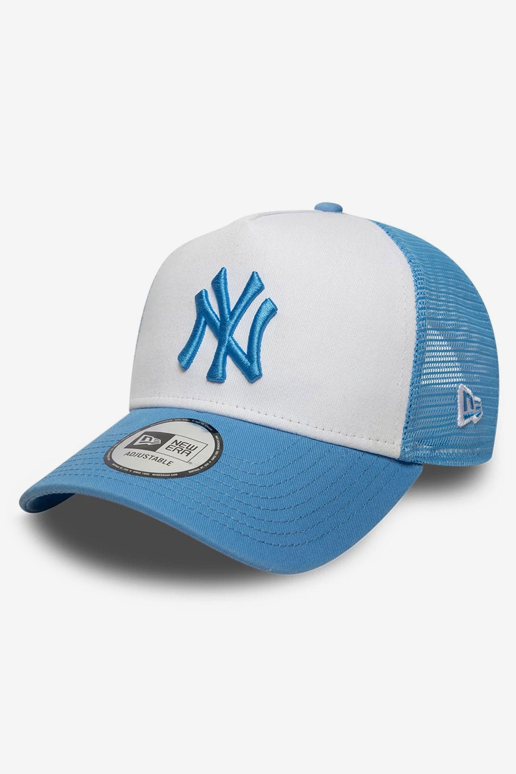Trucker Cap / Snapback - Light Blue + White