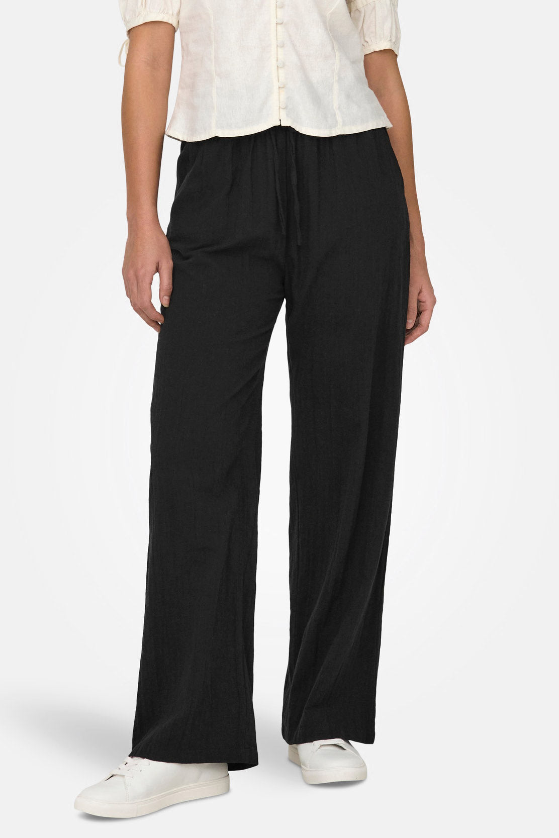 ONLTIZANA Stoffhose - Black