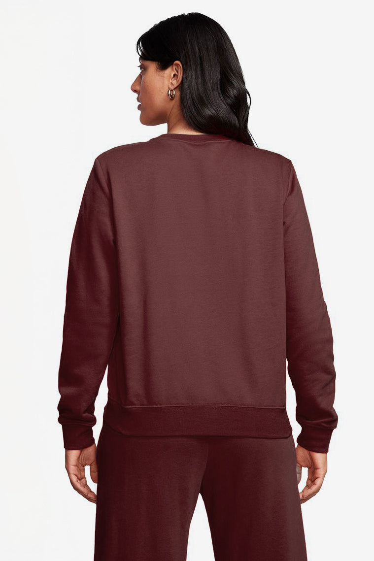 Club Fleece Sweatshirt - Burgundy Crush