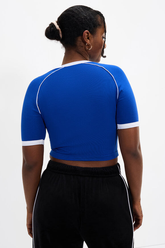 Chevalier Crop T-Shirt - Blue