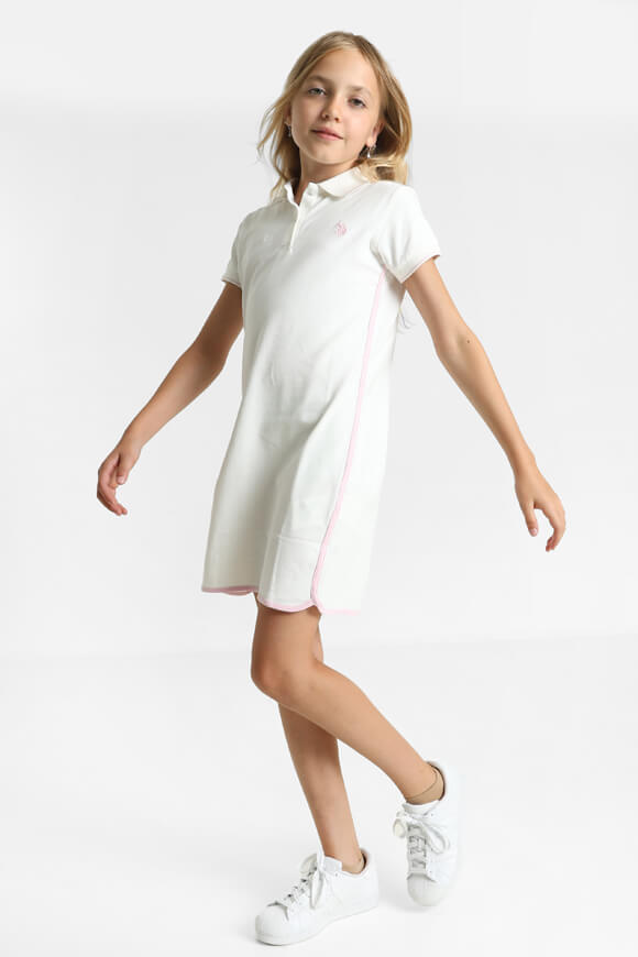 Robe polo - blanc cassé