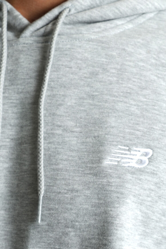 Oversized hooded sweatshirt - Athletic Grey