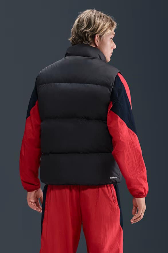 Sportswear Club gilet doudoune matelassé - Black