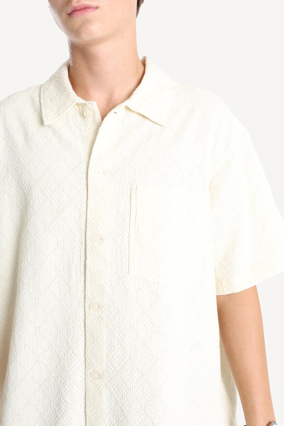 JORTAVIRA Structured oversize shirt - Antique White