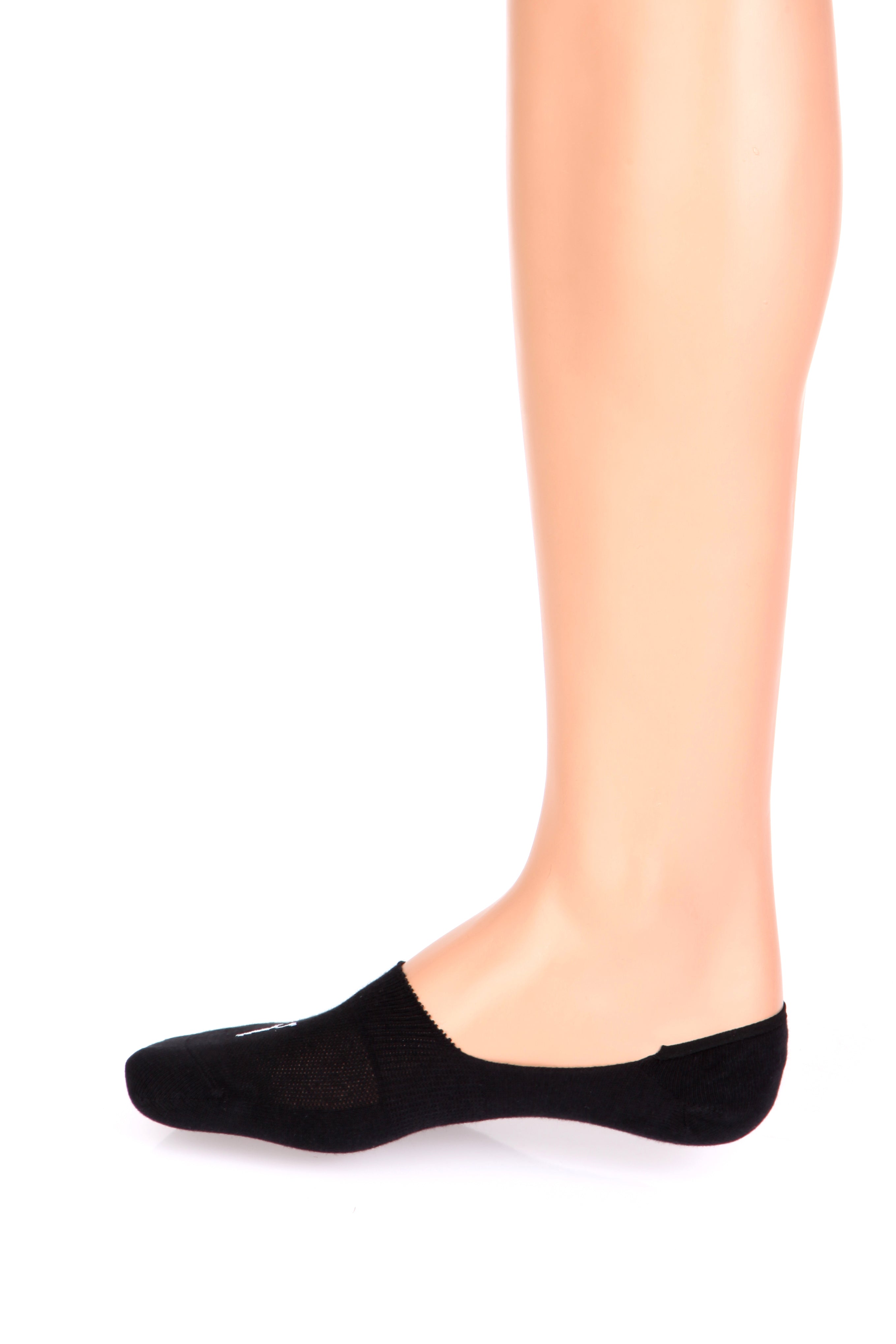 Lot de deux chaussons - noir + blanc