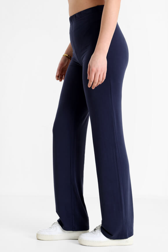 Pantaloni in tessuto - Blu navy