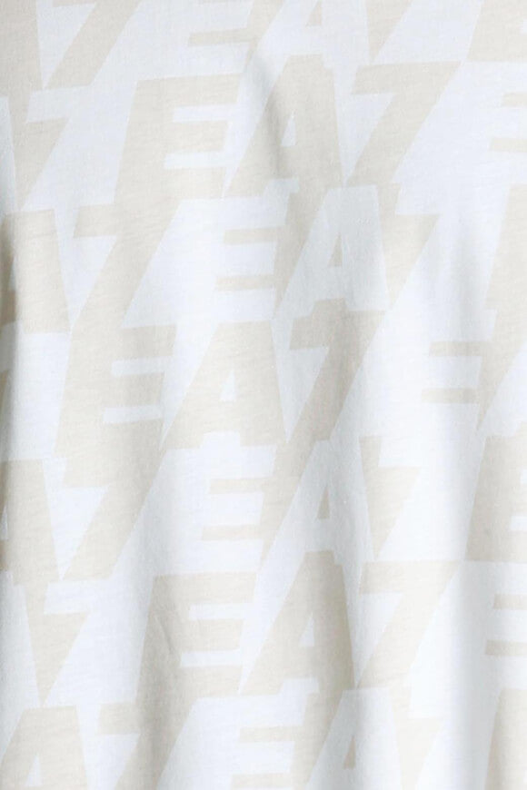 T-shirt - White + Light Beige